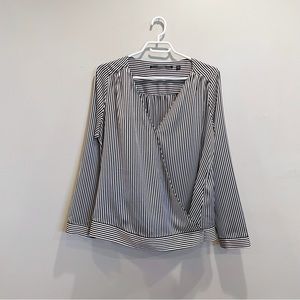 Guess Satin Cross-Over Blouse